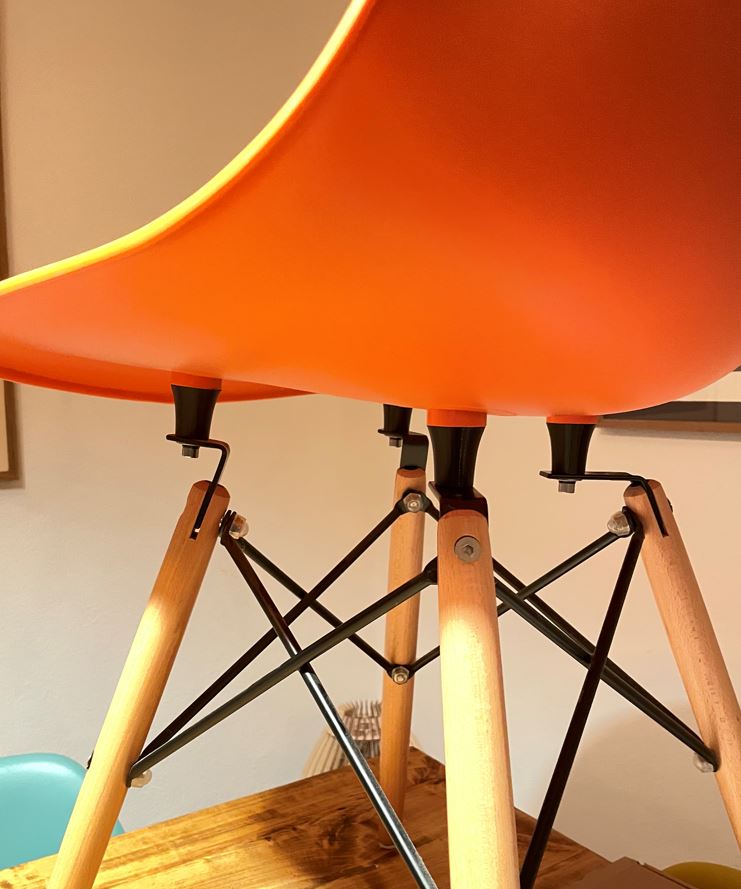 Eames like chair spacer 25mm by chrisb Download free STL model
