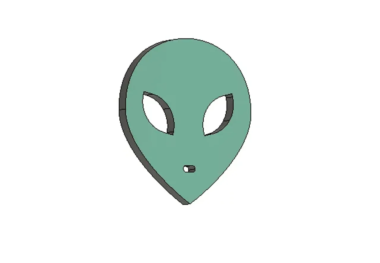 Alien button by hmatostech | Download free STL model | Printables.com