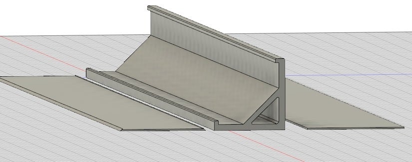 Miniatura 5 do modelo 3D Led Strip Diffuser