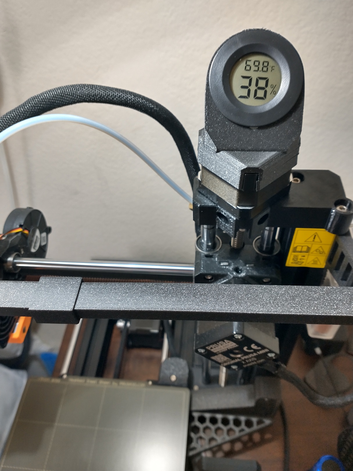 Z-axis dust cover with Hygrometer stand