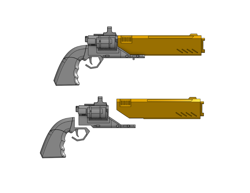 AS-58 Talon revolver(helldivers 2)