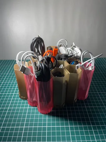 Multiple Cable Sortening Hex Grid