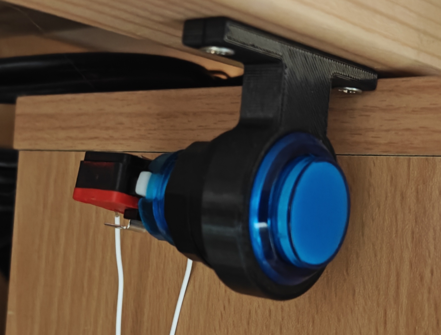 Arcade switch mount