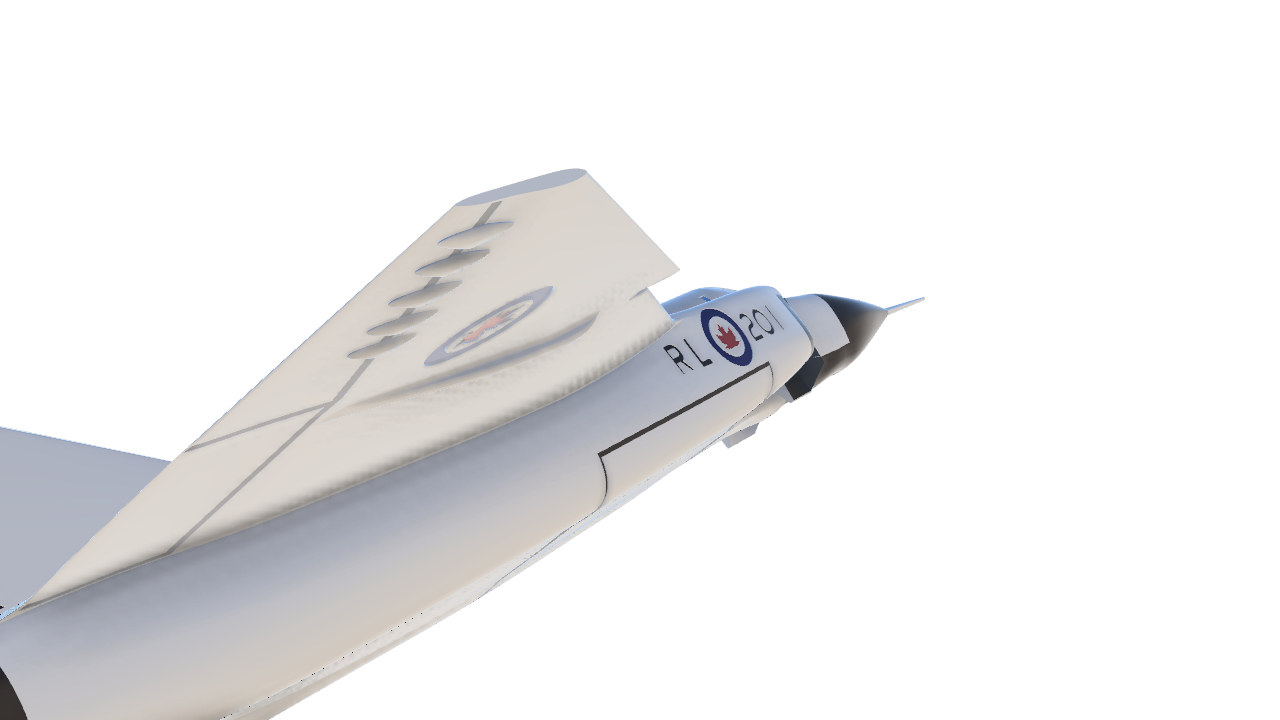 Miniatura 14 do modelo 3D CF-105 Avro Arrow