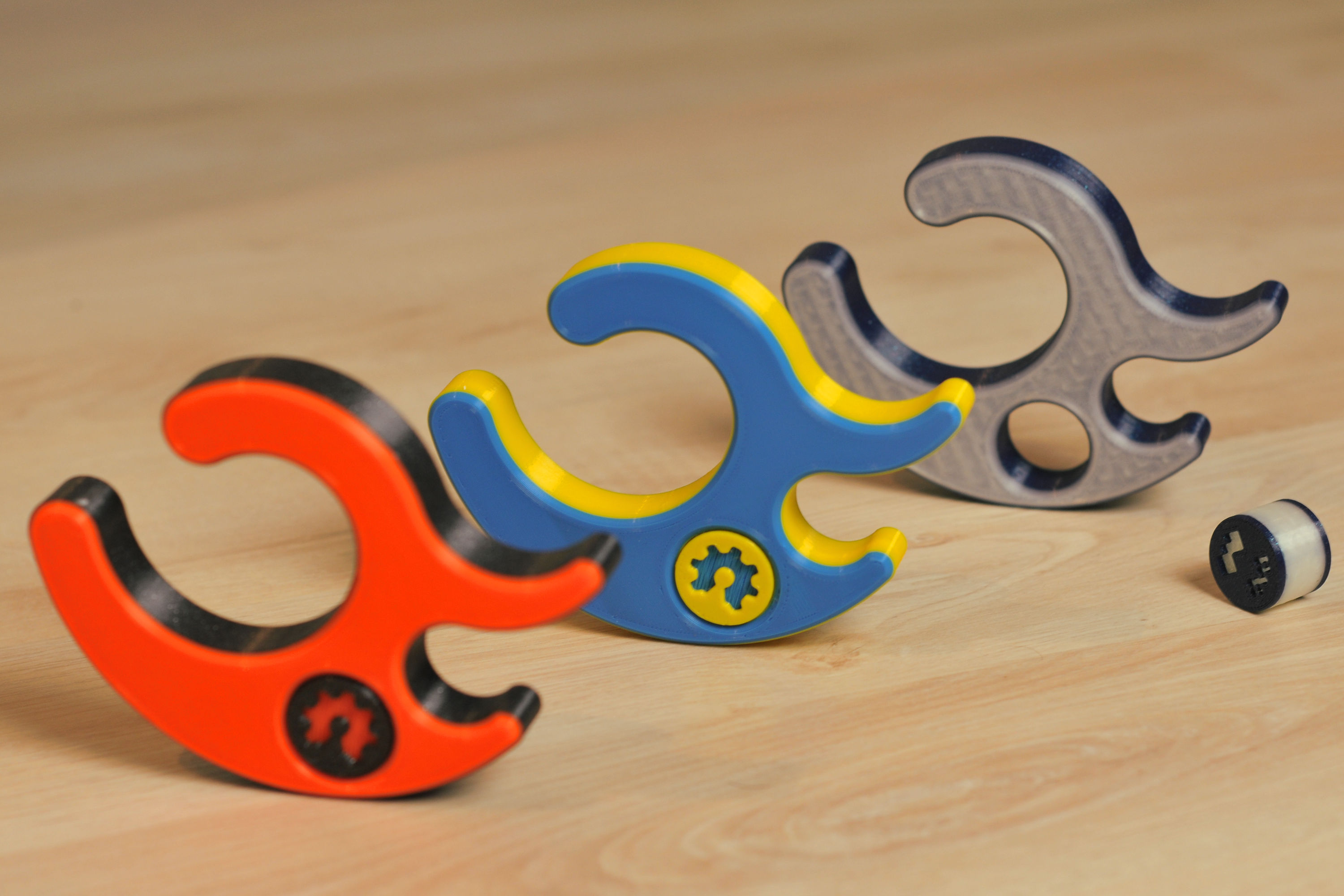 Adjustable desk hook by franpoli Download free STL model