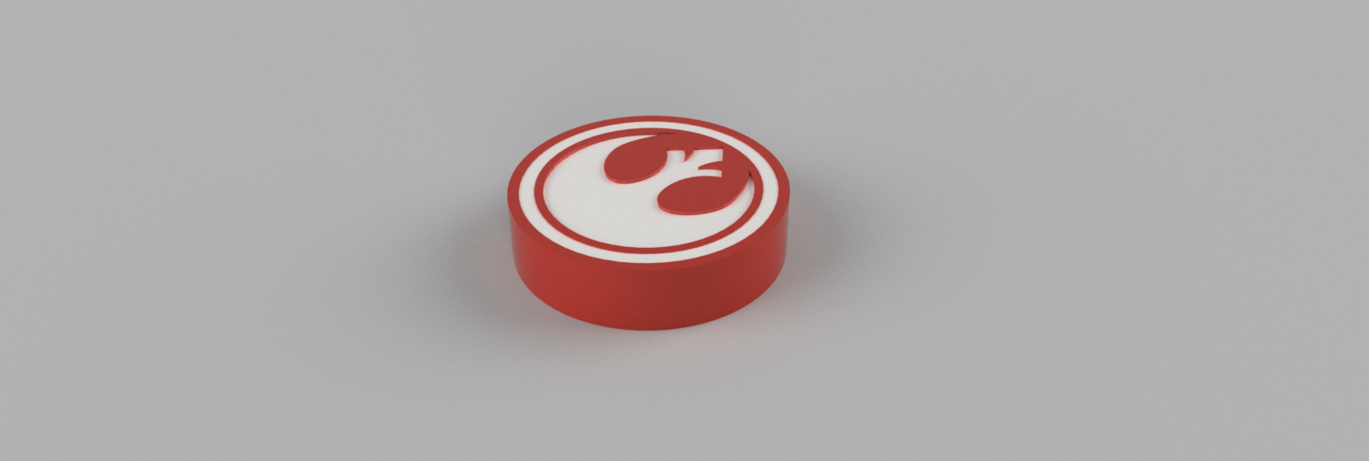 Rebel Alliance Button - Cap Button