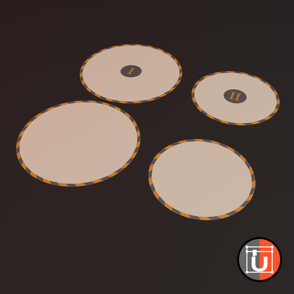 Objective Radius Markers