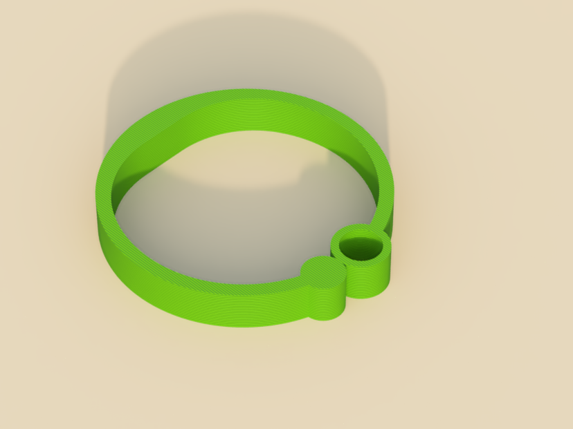 Speedy Cable Clip With Mounting Hole