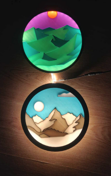 LED Light Box Decoration