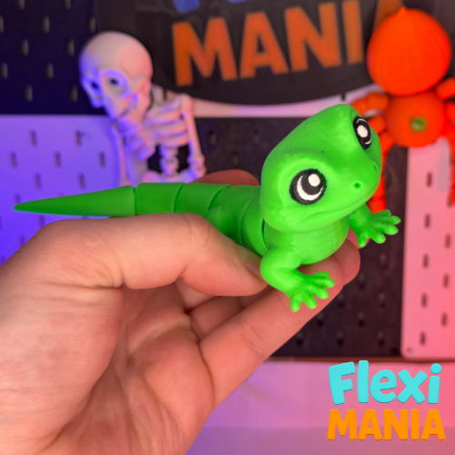 Flexi Lizard | Print-in-Place Articulated Lizard – No Supports Needed
