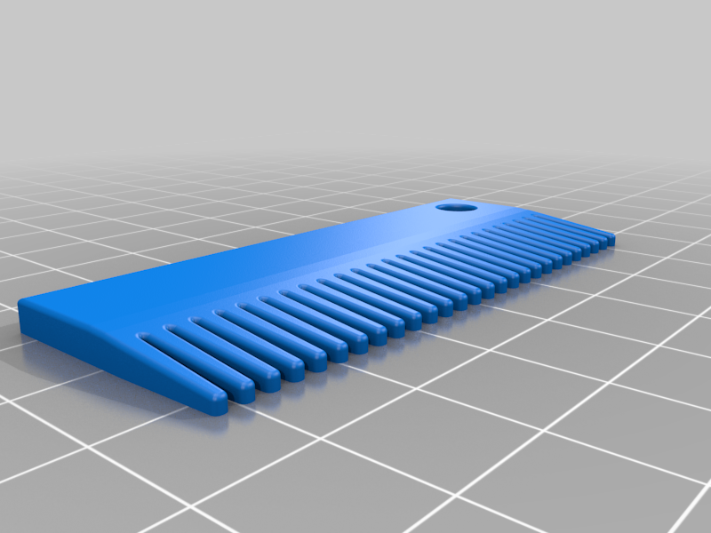 Comb Keychain- pettine portchiavi