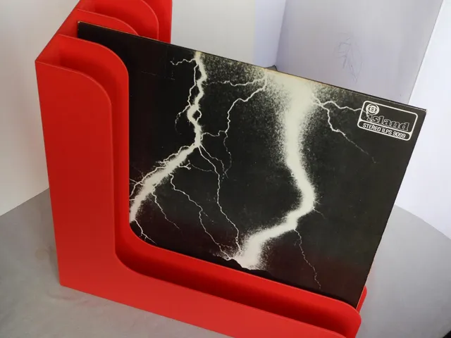 Schallplattenständer LP record stand holder rack für Langspielplatten vinyl Long Play Record 12 Zoll