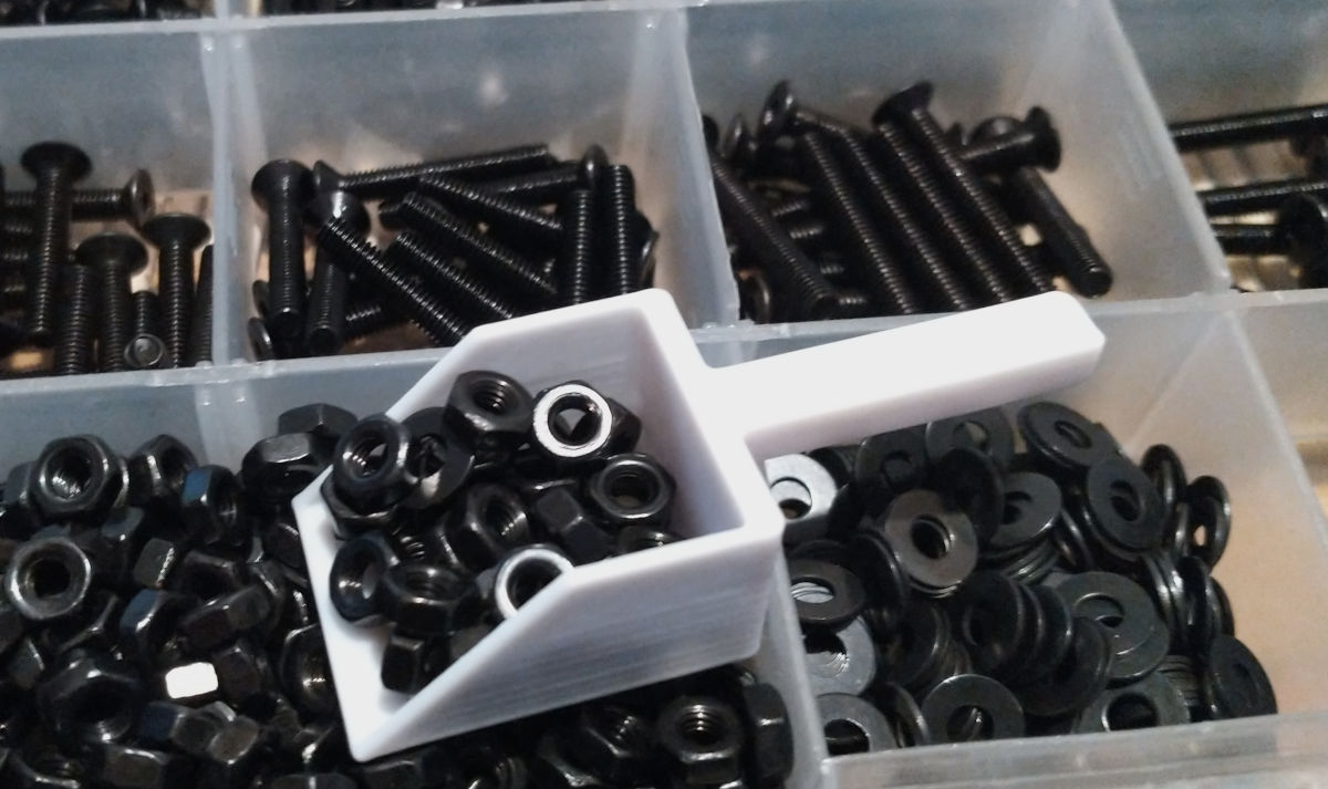 Mini Scoop for very small parts or as toy — miniatura 2