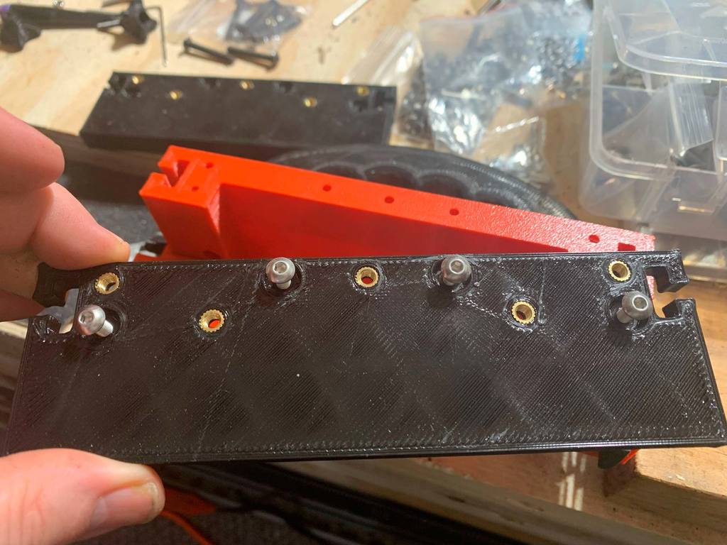 Miniatura 26 do modelo 3D Push Block v4 (threaded inserts edition) (no supports!)