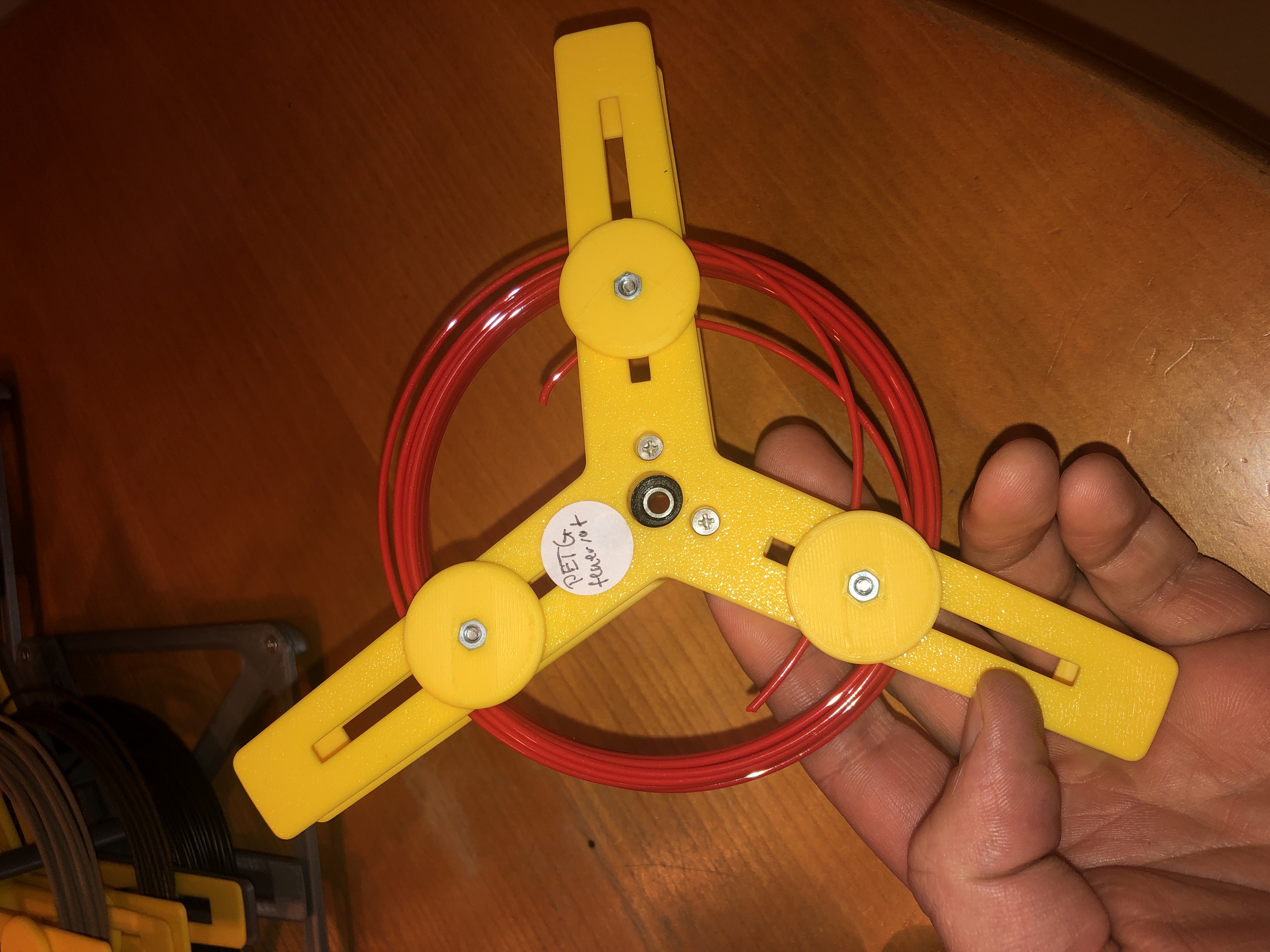 TOES: Totally overengineered sample spool & spool holder — thumbnail 2