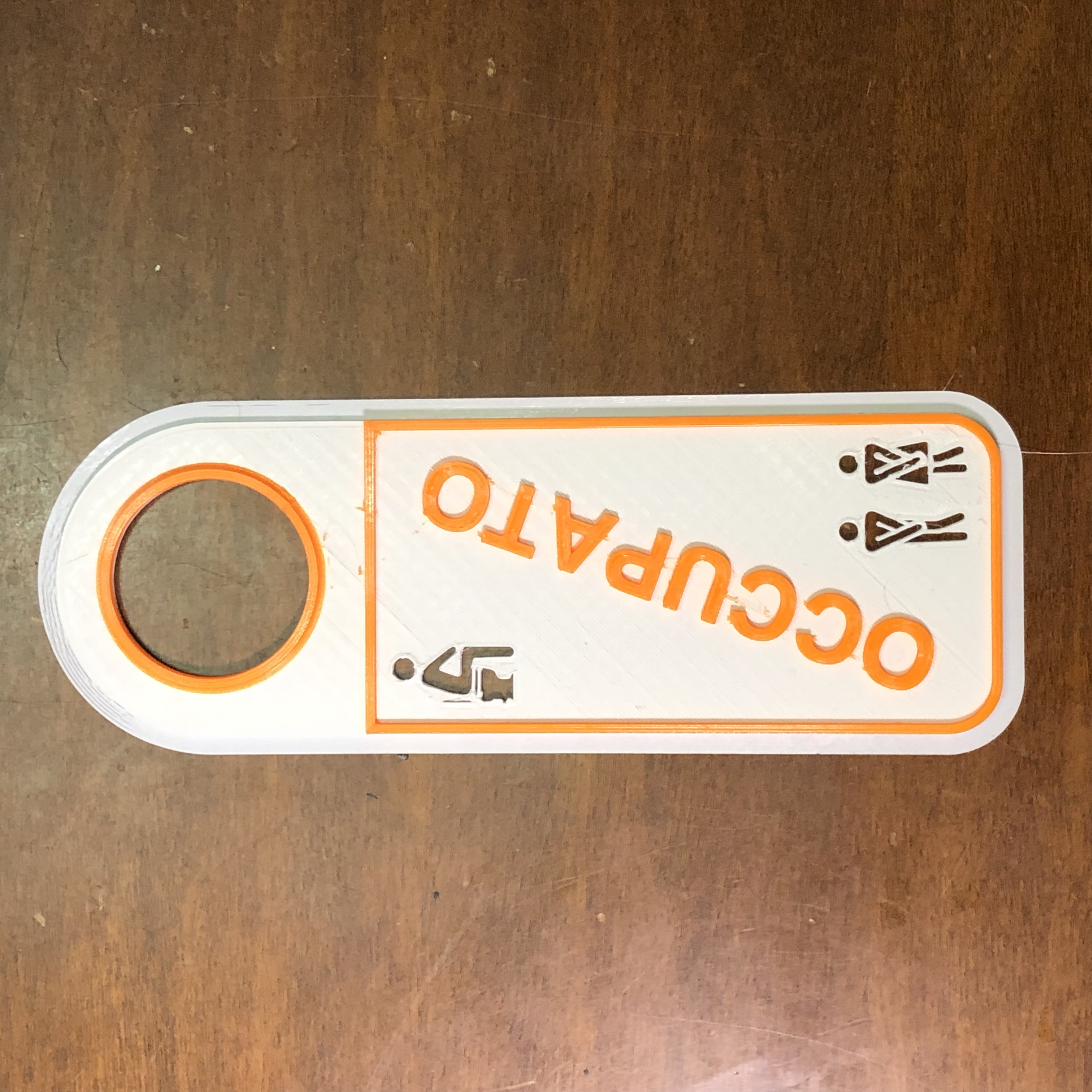 bathroom door sign by BeppeITA | Download free STL model | Printables.com