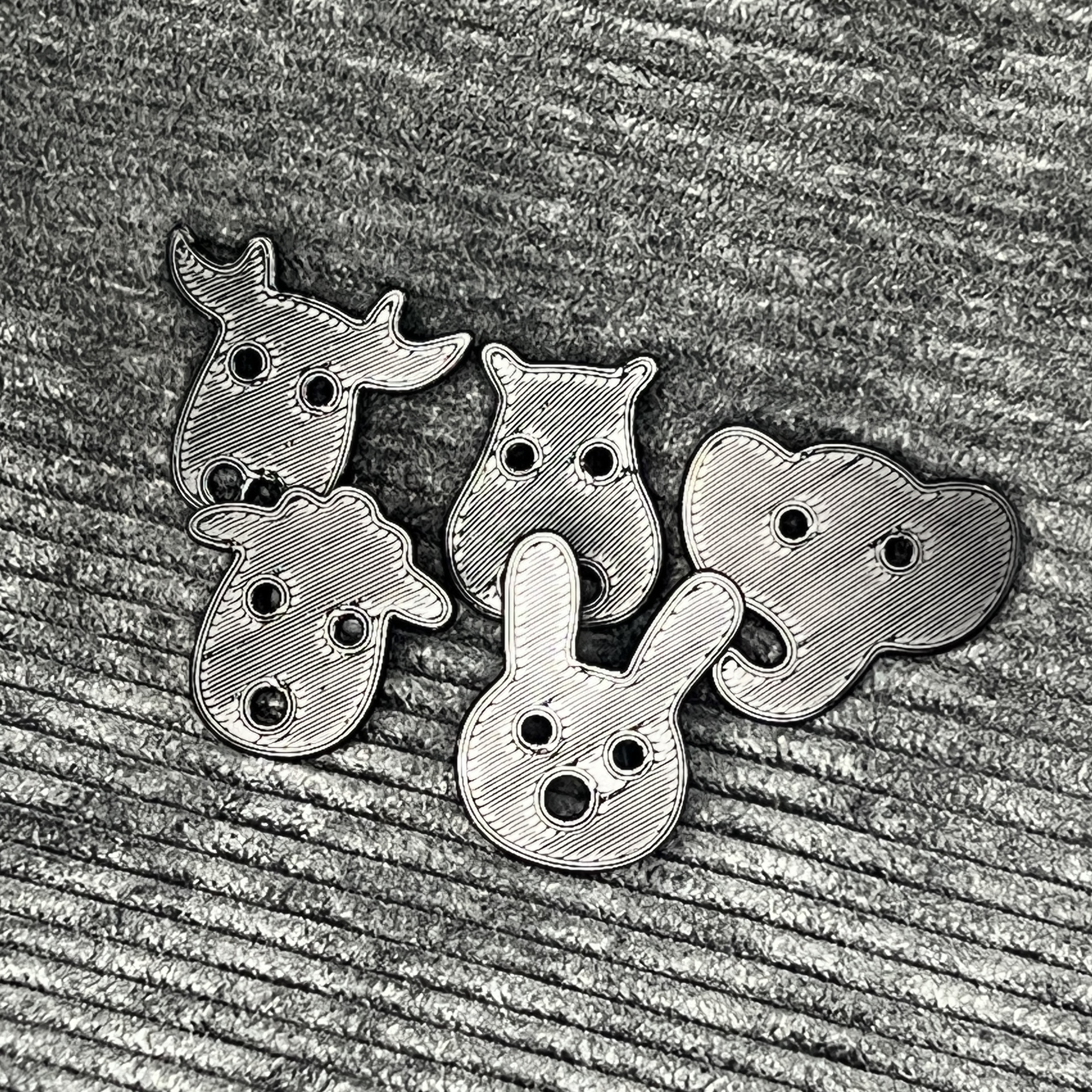 Animal Clothes Buttons