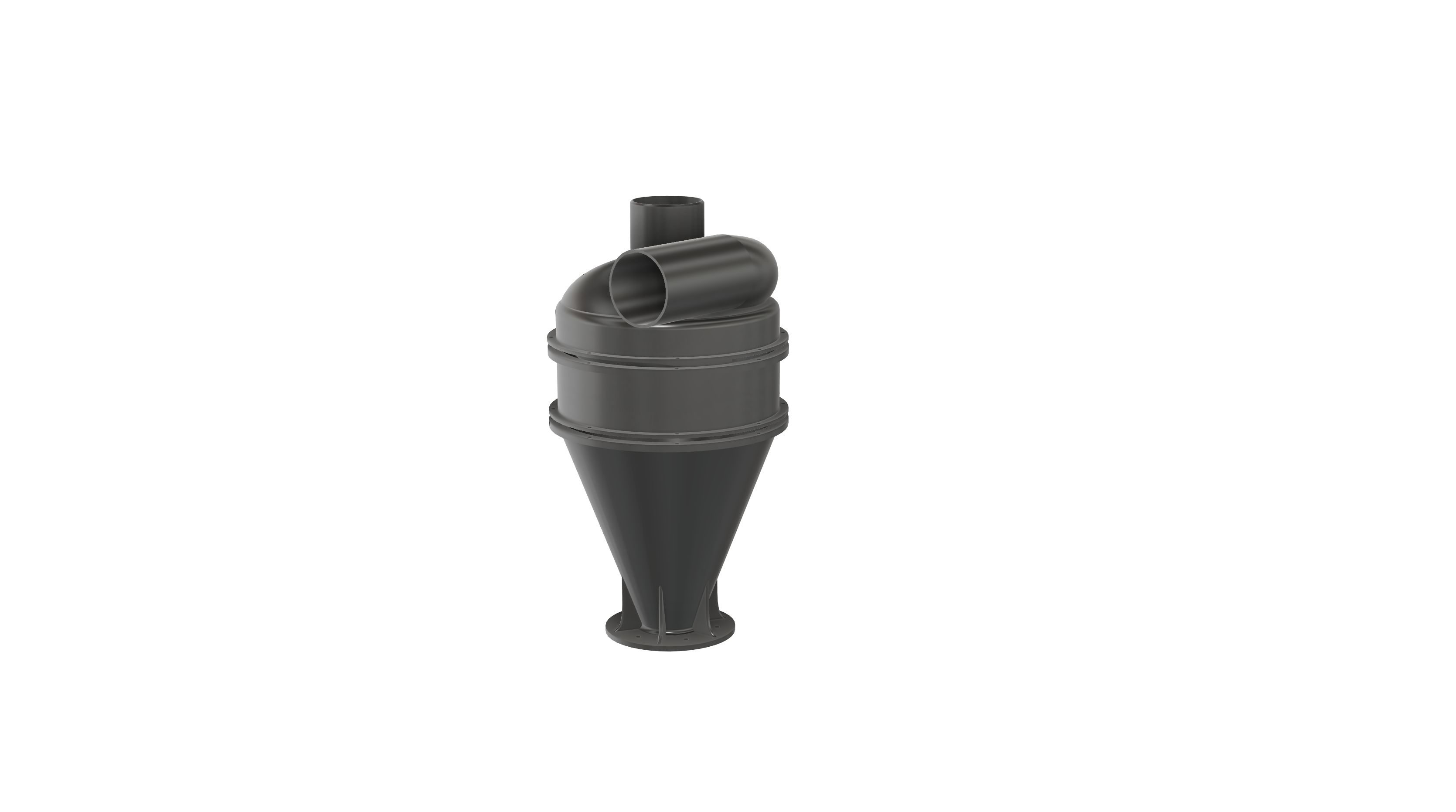 Cyclone Dust Separator for 3 inches tubes