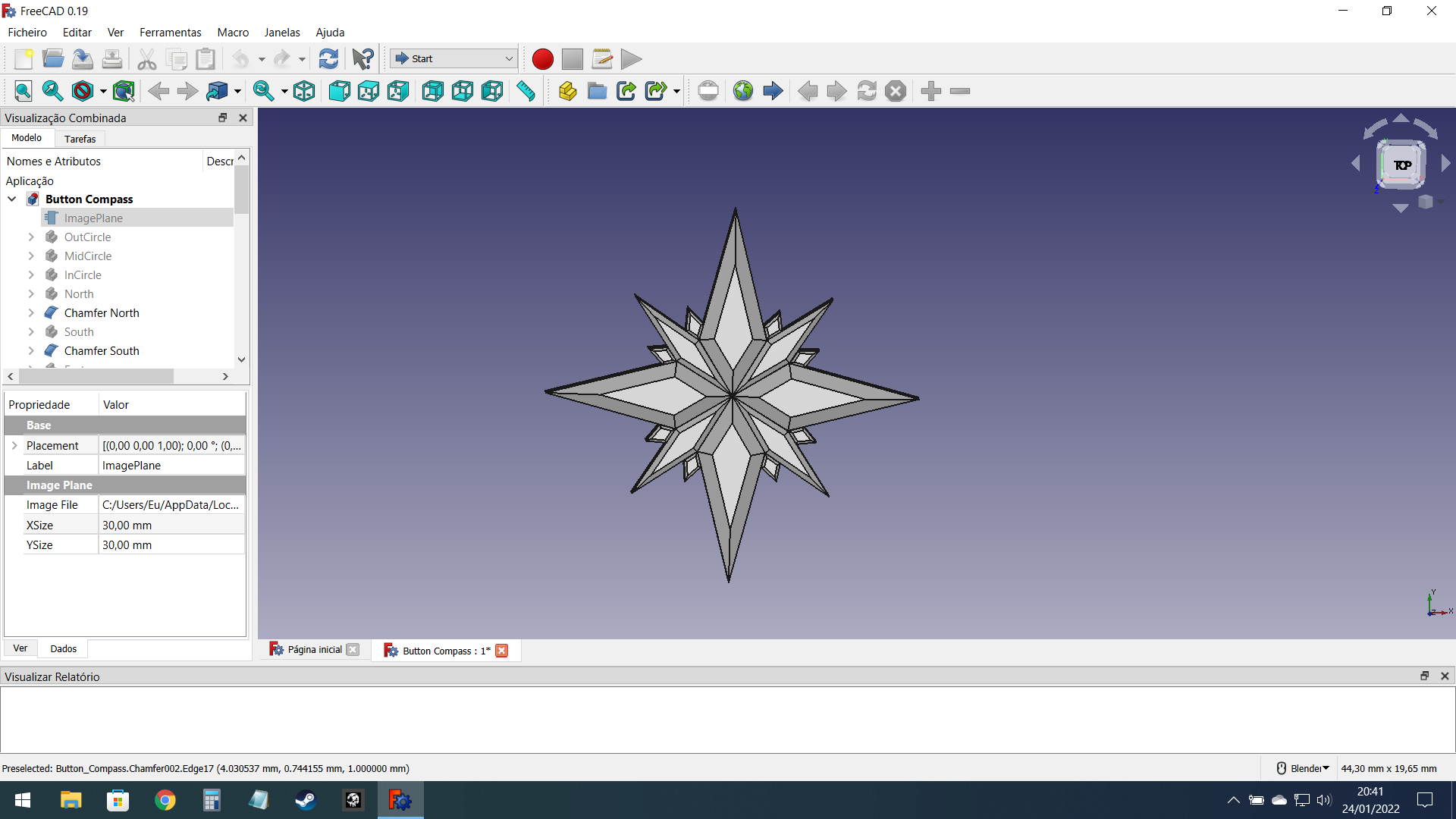 Compass Button — miniatura 3