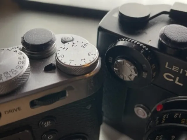 Soft Button Release for Dressing-Up Camera