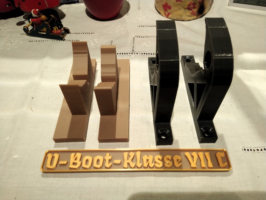 Stand submarine type VII C, Wall & Desk — thumbnail 3