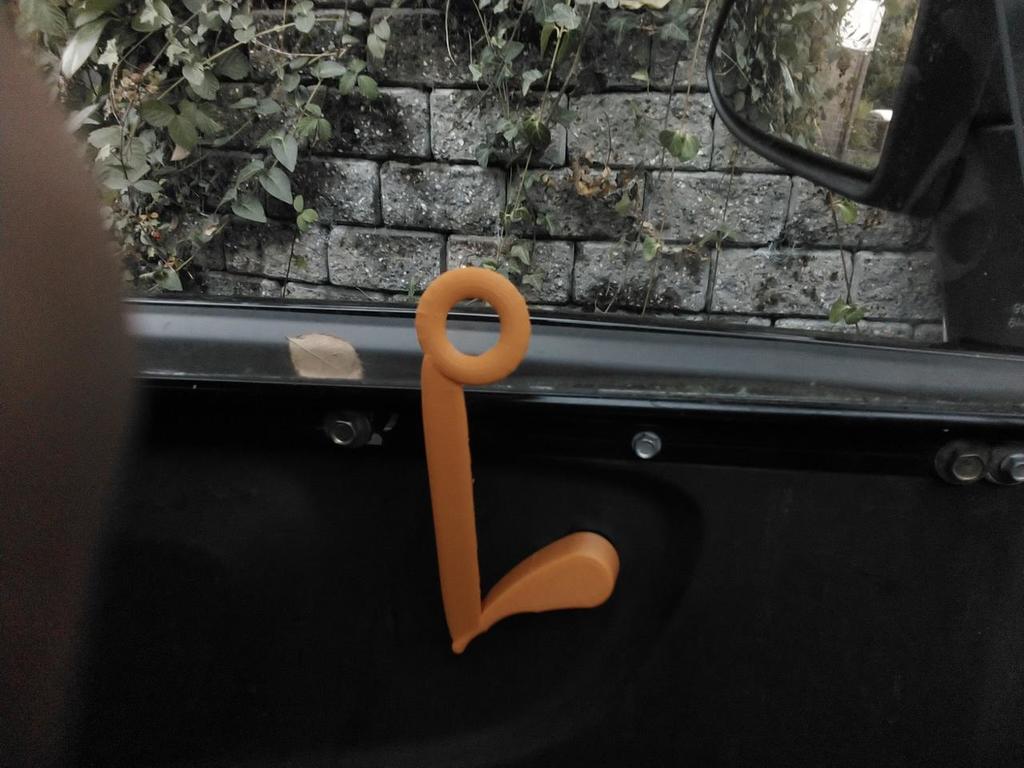 Door handle extensions for Twizy with Elia windows (NEW! Easy to print)