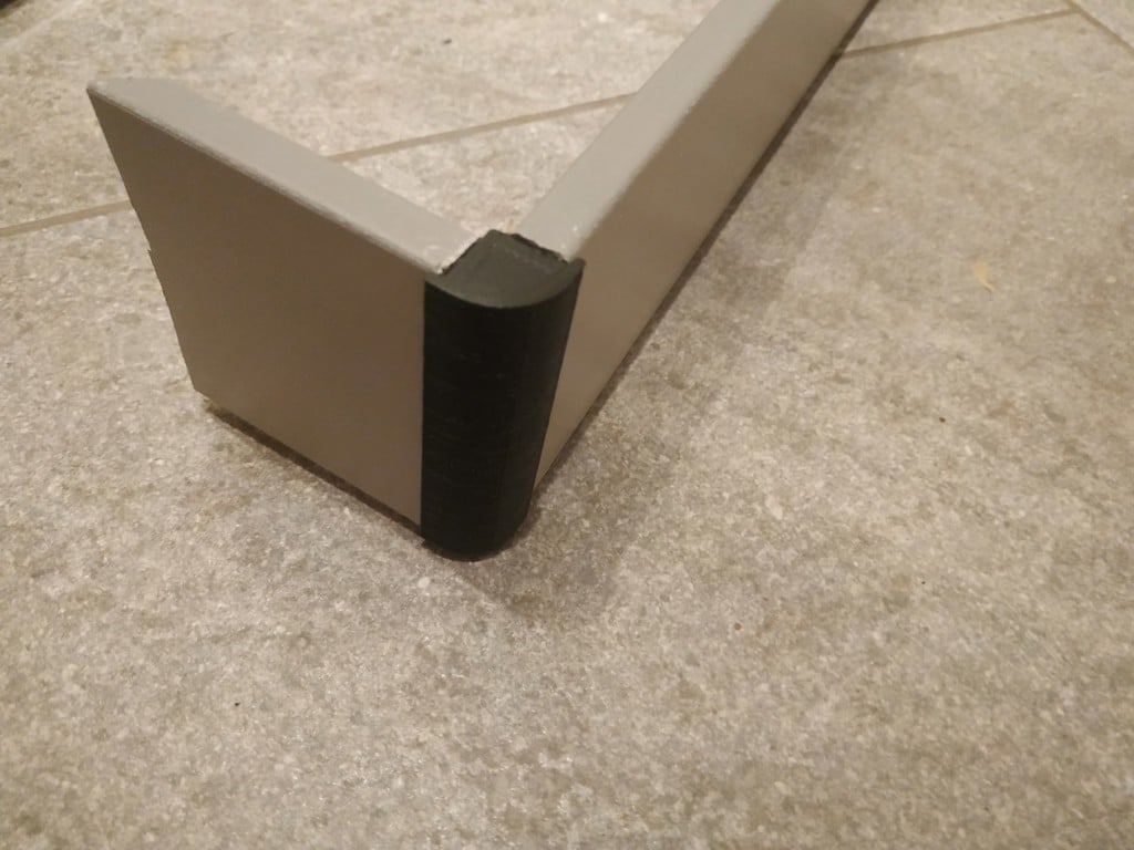 End cap and corner for Ikea Havstorp