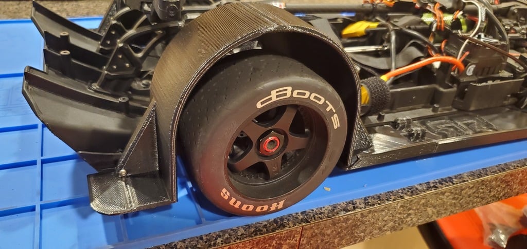 Alternate Wheel Wells for Arrma Felony/Infraction