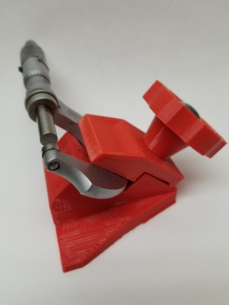 Micrometer stand by Peterthinks Download free STL model