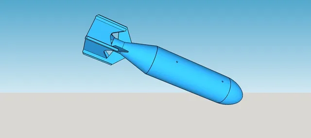 M38A2 100 pound practice bomb