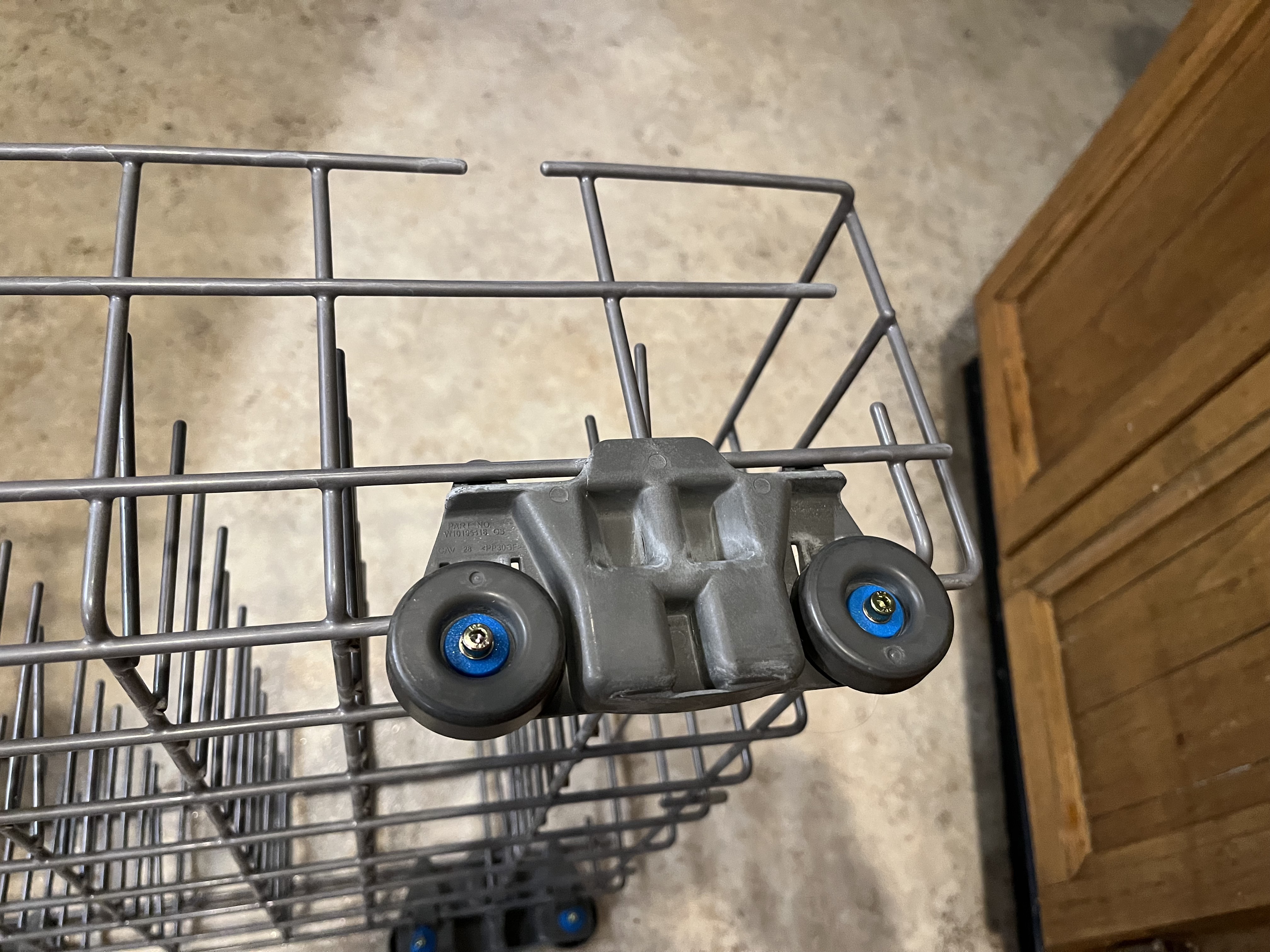 Whirlpool Dishwasher Wheel Fix