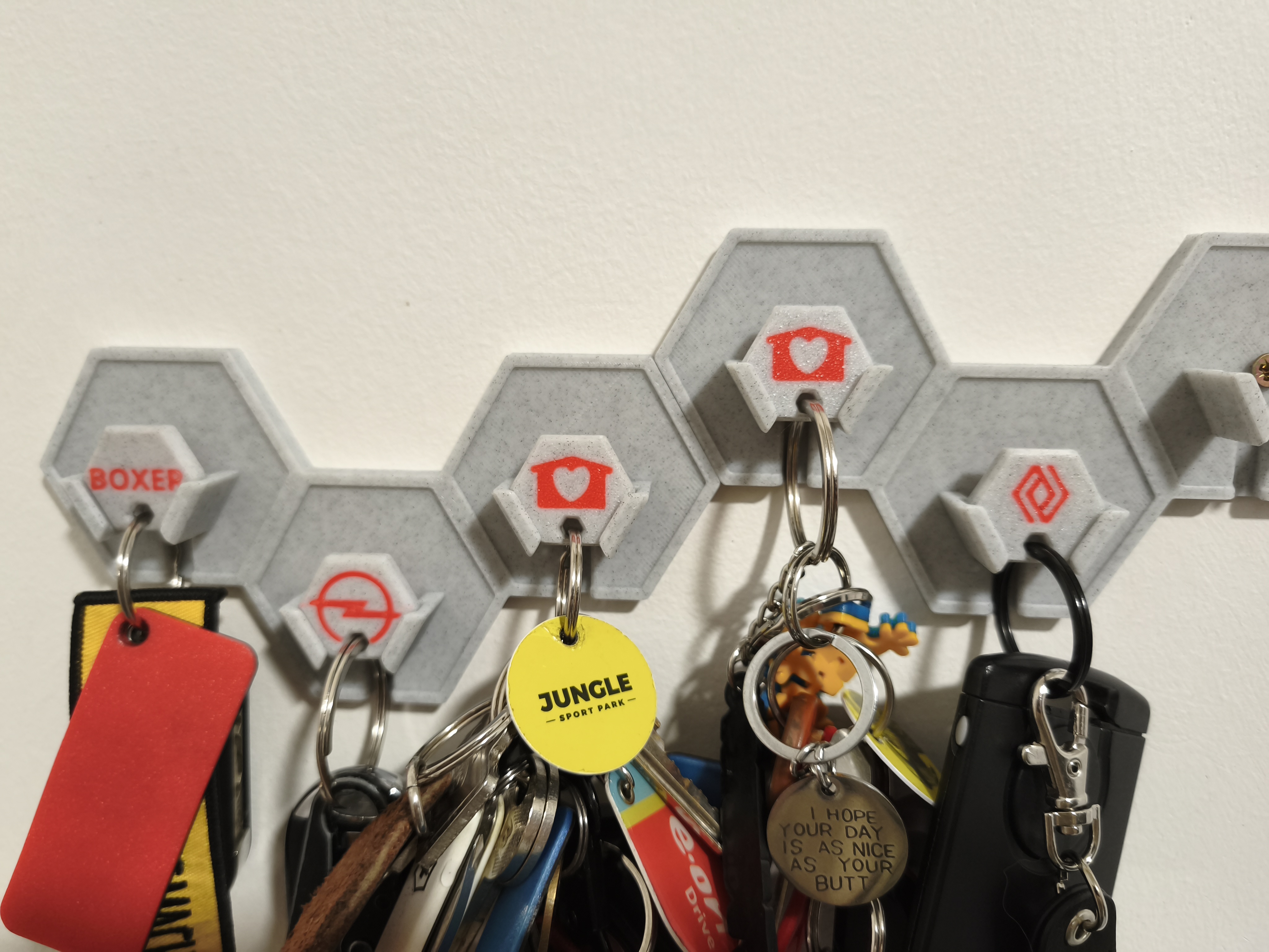 MMU Keychain for modern key hanger
