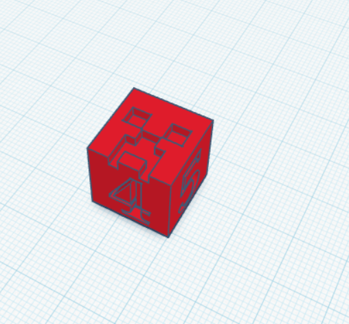 Minecraft Creeper Dice