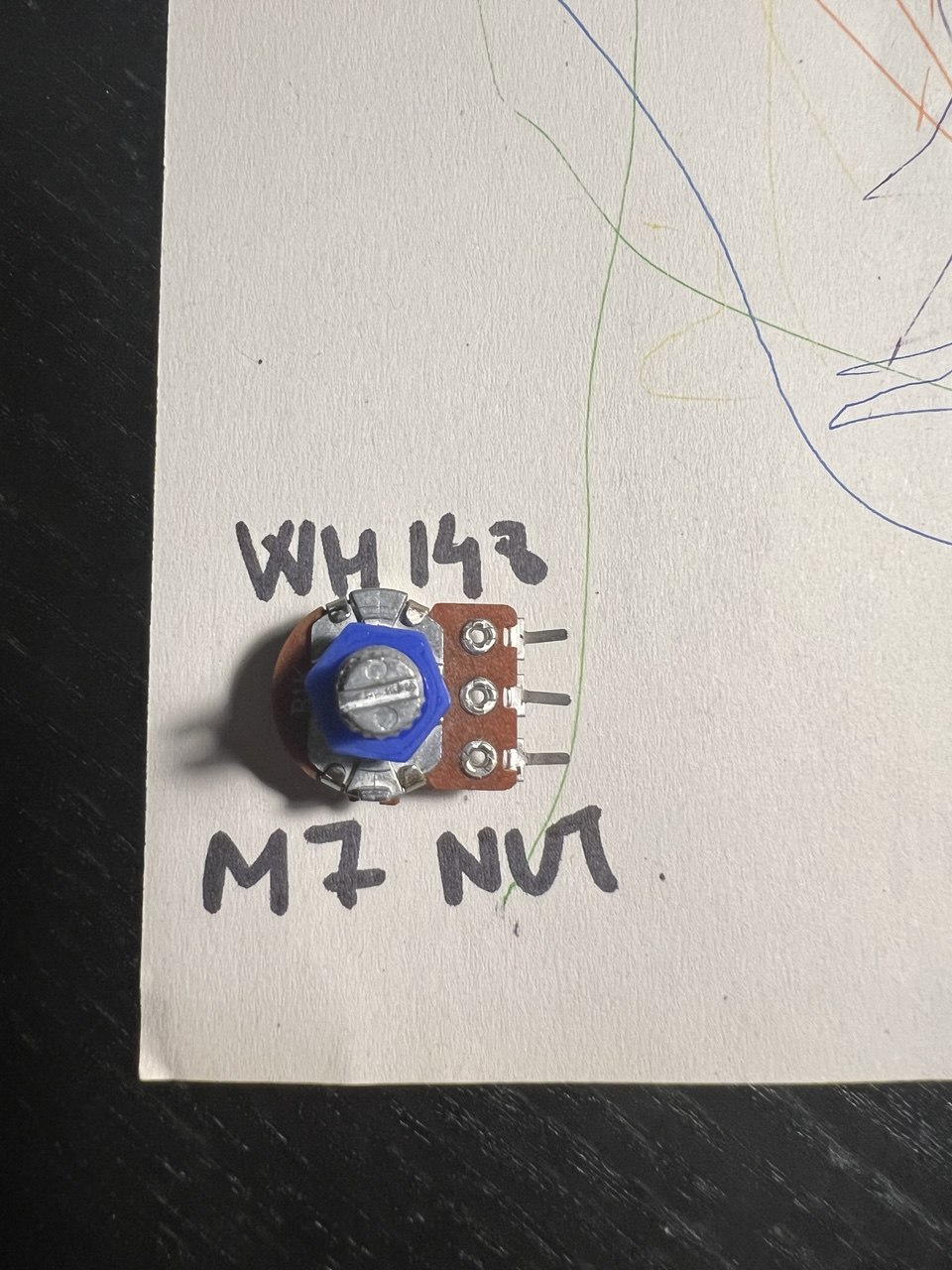 WH148 Potentiometer Nut — thumbnail 3