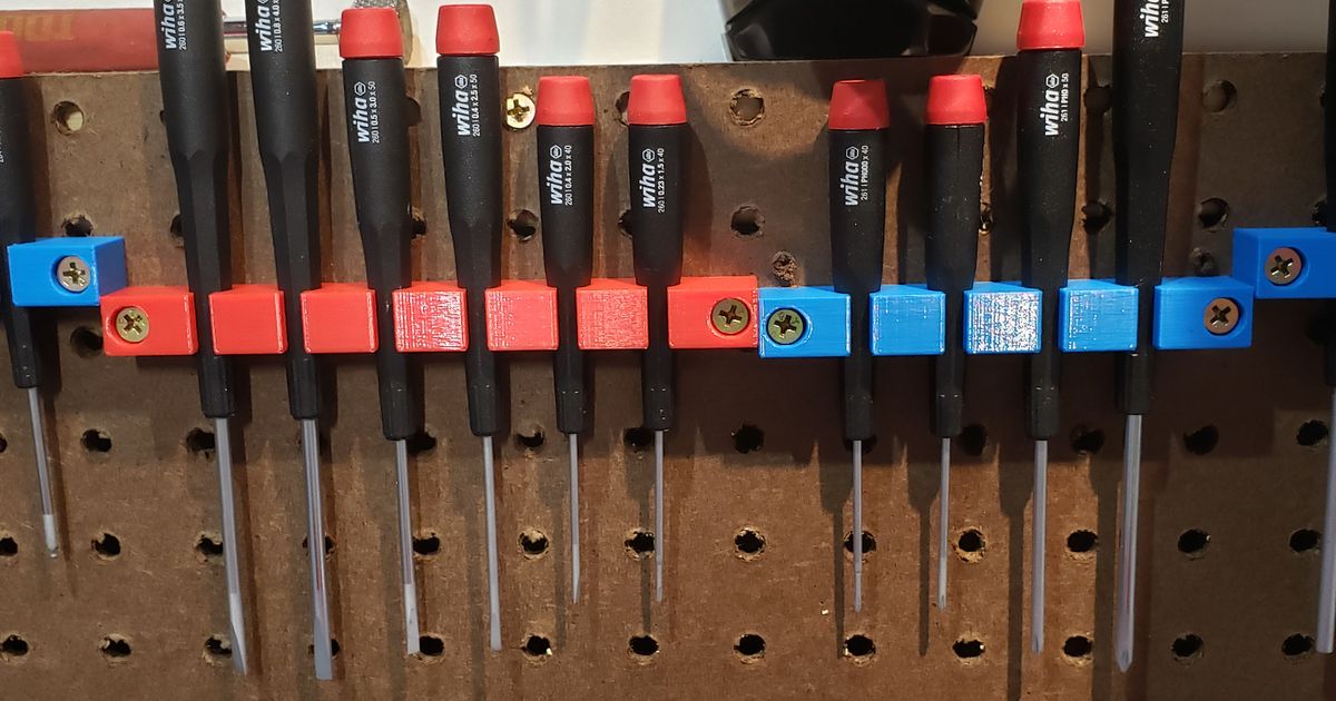 Wiha Precision Screwdriver Holder by Crazy ED | Download free STL model ...