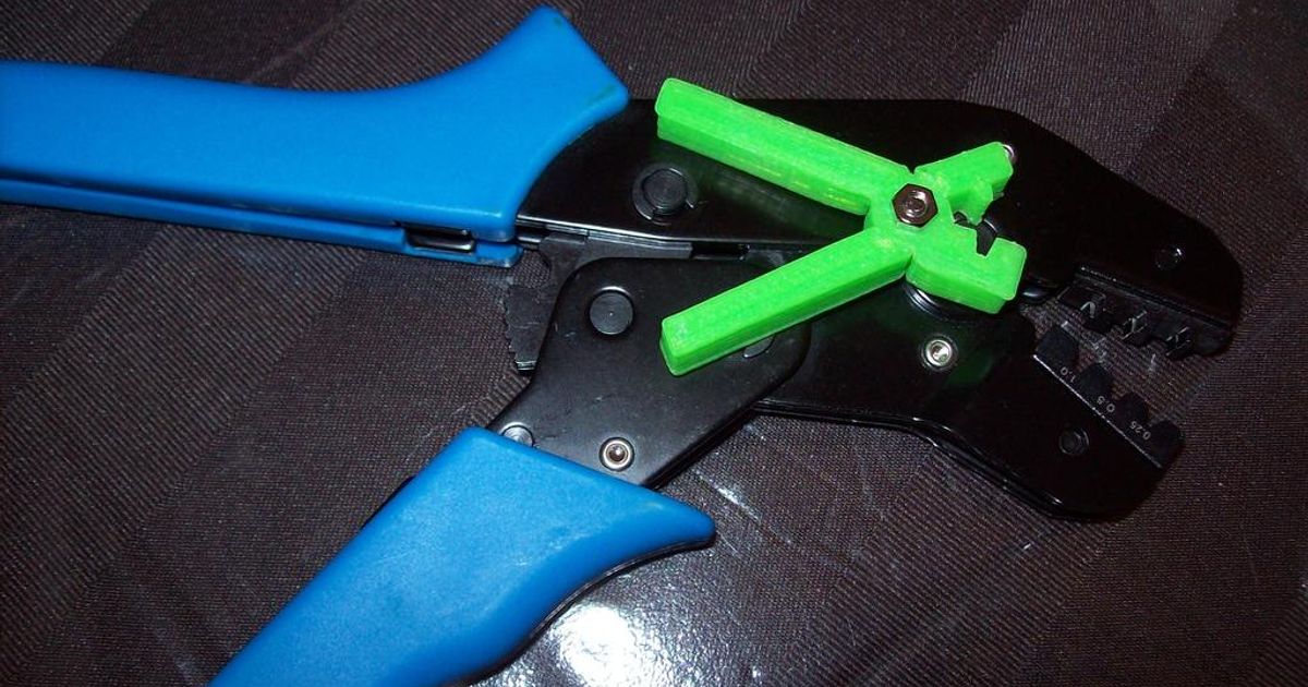 Mini Dupont crimper by Peterthinks Download free STL model