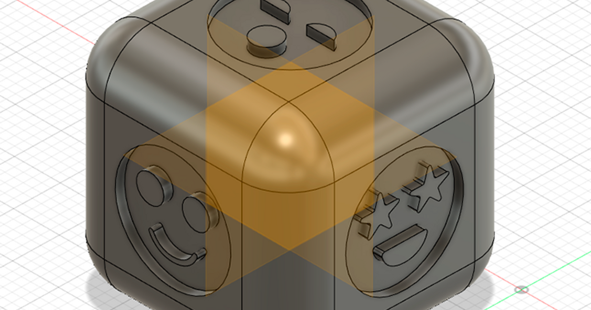 EMOJI DICE by laurasmico Download free STL model