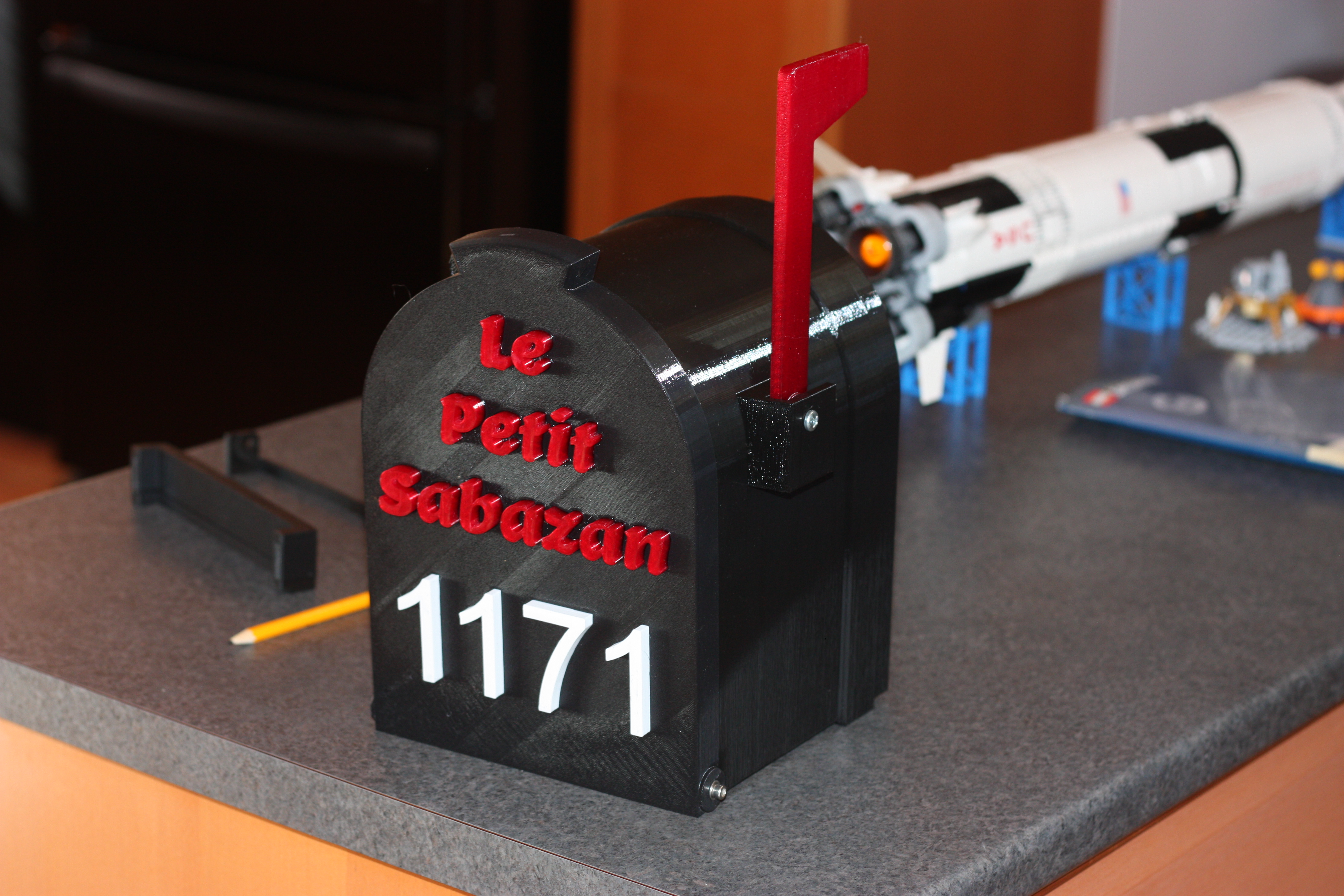 Miniatura 2 do modelo 3D Mail Box