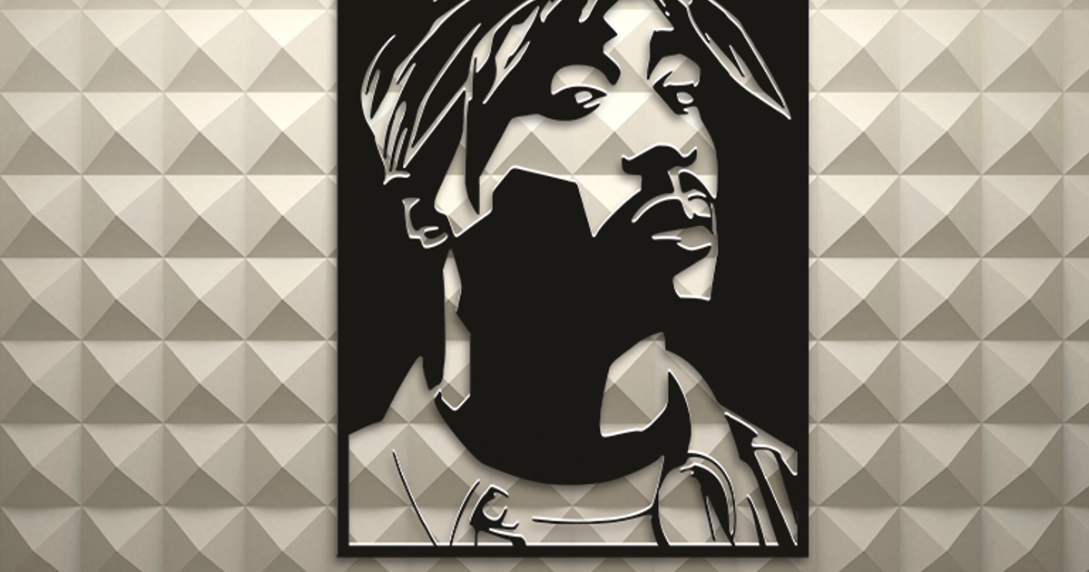 Tupac by Leonid Babarinow | Download free STL model | Printables.com