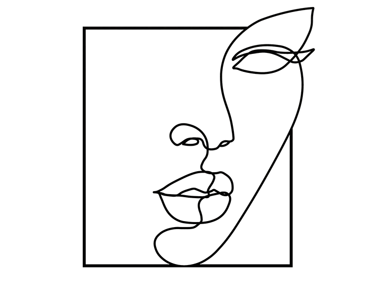 One Line Art Faces Couple Stock Illustrations – 215 One Line Art Faces  Couple Stock Illustrations, Vectors & Clipart - Dreamstime