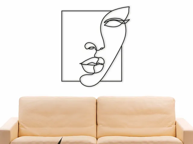 One Line Face