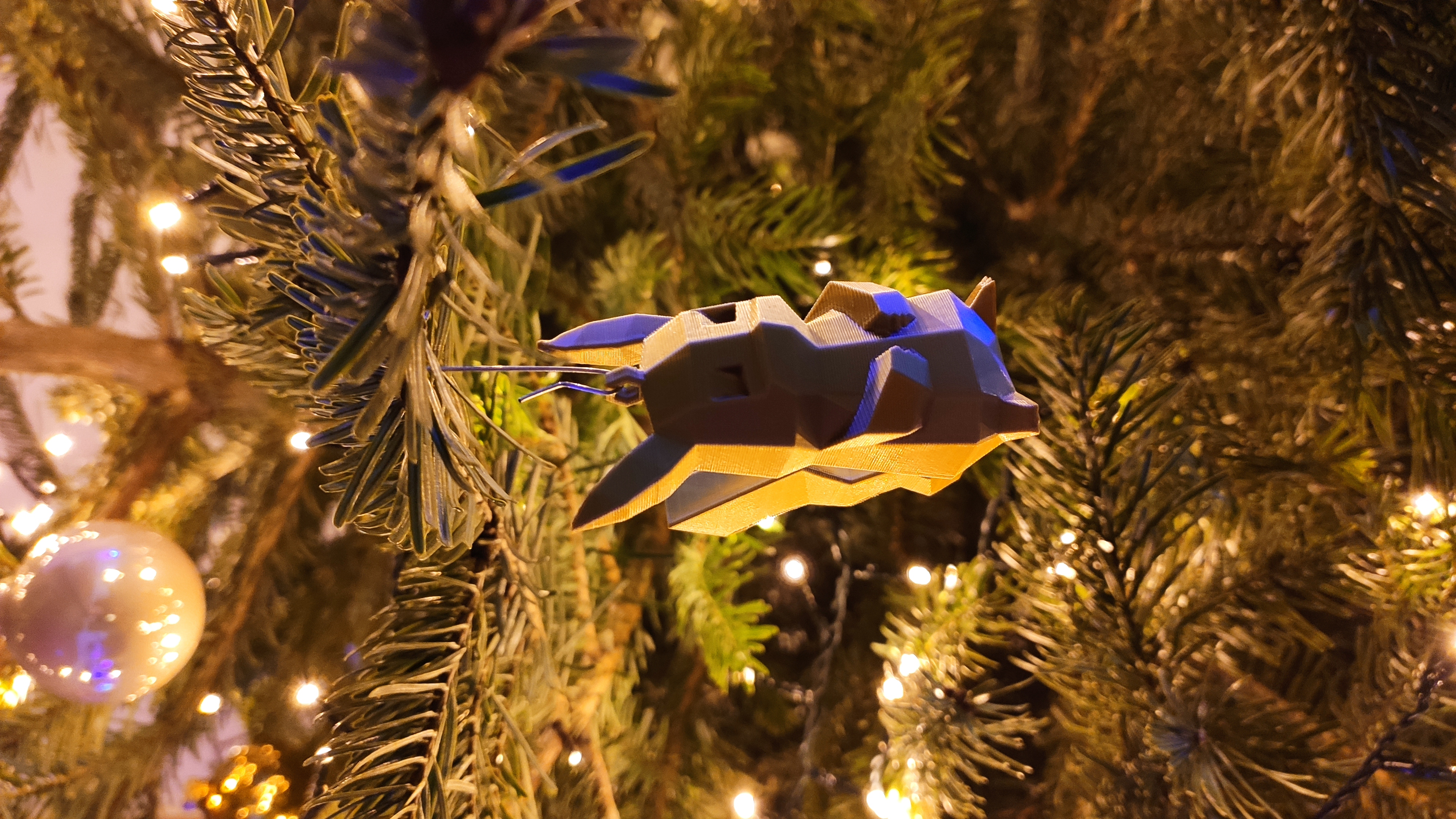 Xmas lowpoly Pikachu