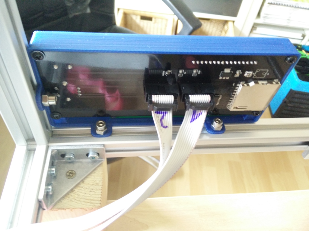 Miniatura 2 do modelo 3D LCD Frontplate for RepRapDiscount Smart Controller