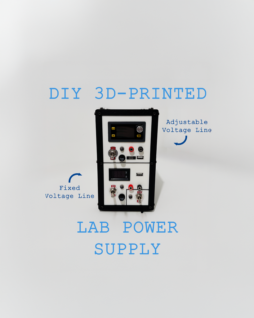 DIY Dual-Output Lab Power Supply