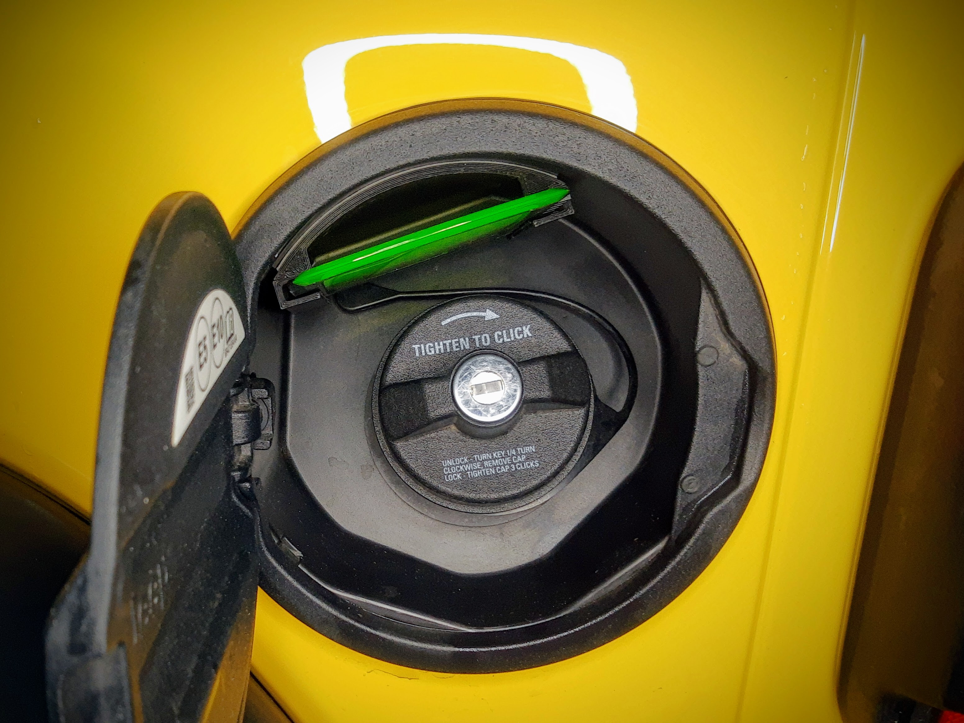 2018+ Jeep Wrangler JL/JLU Fuel Door Ice Scraper