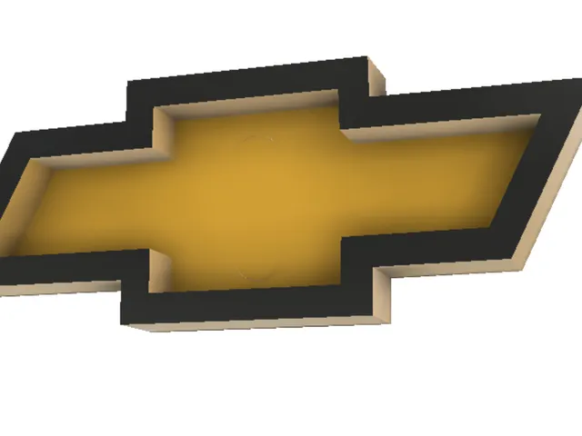 Chevy Truck Bowtie Logo  Shank Button