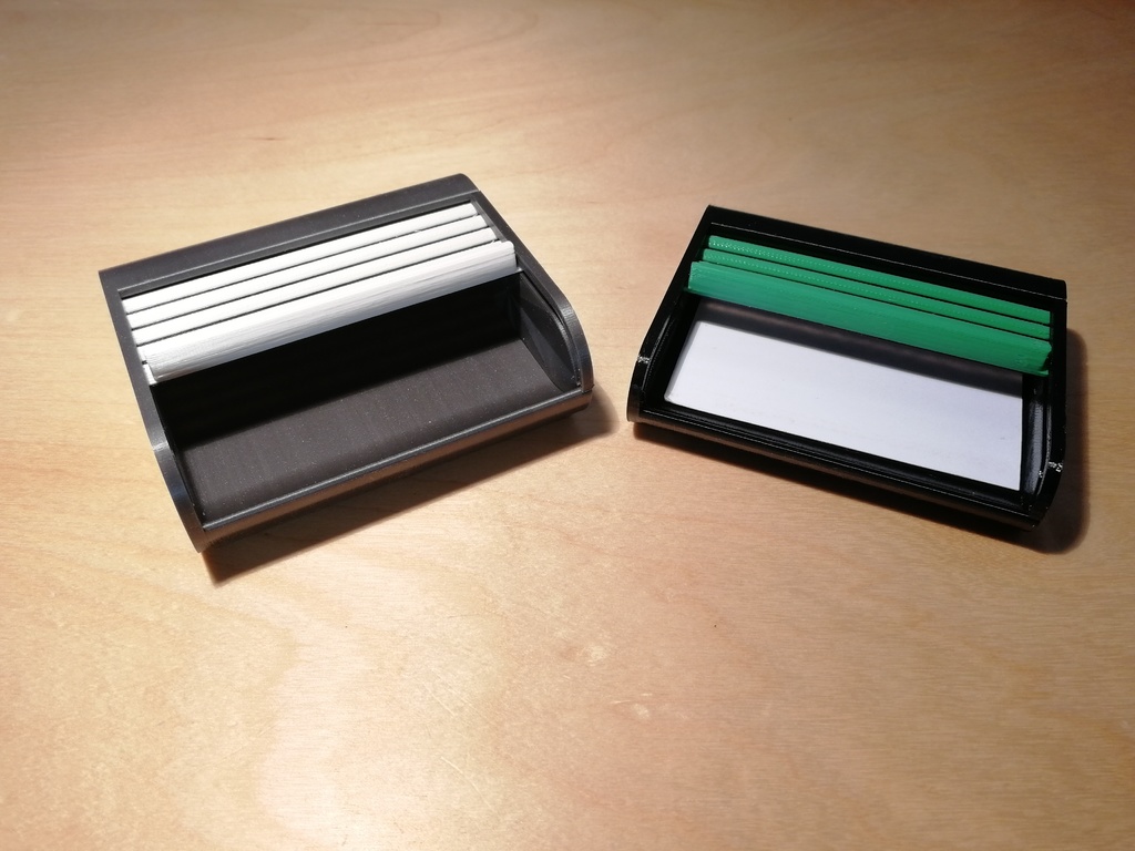 Business Card Case Roll Box