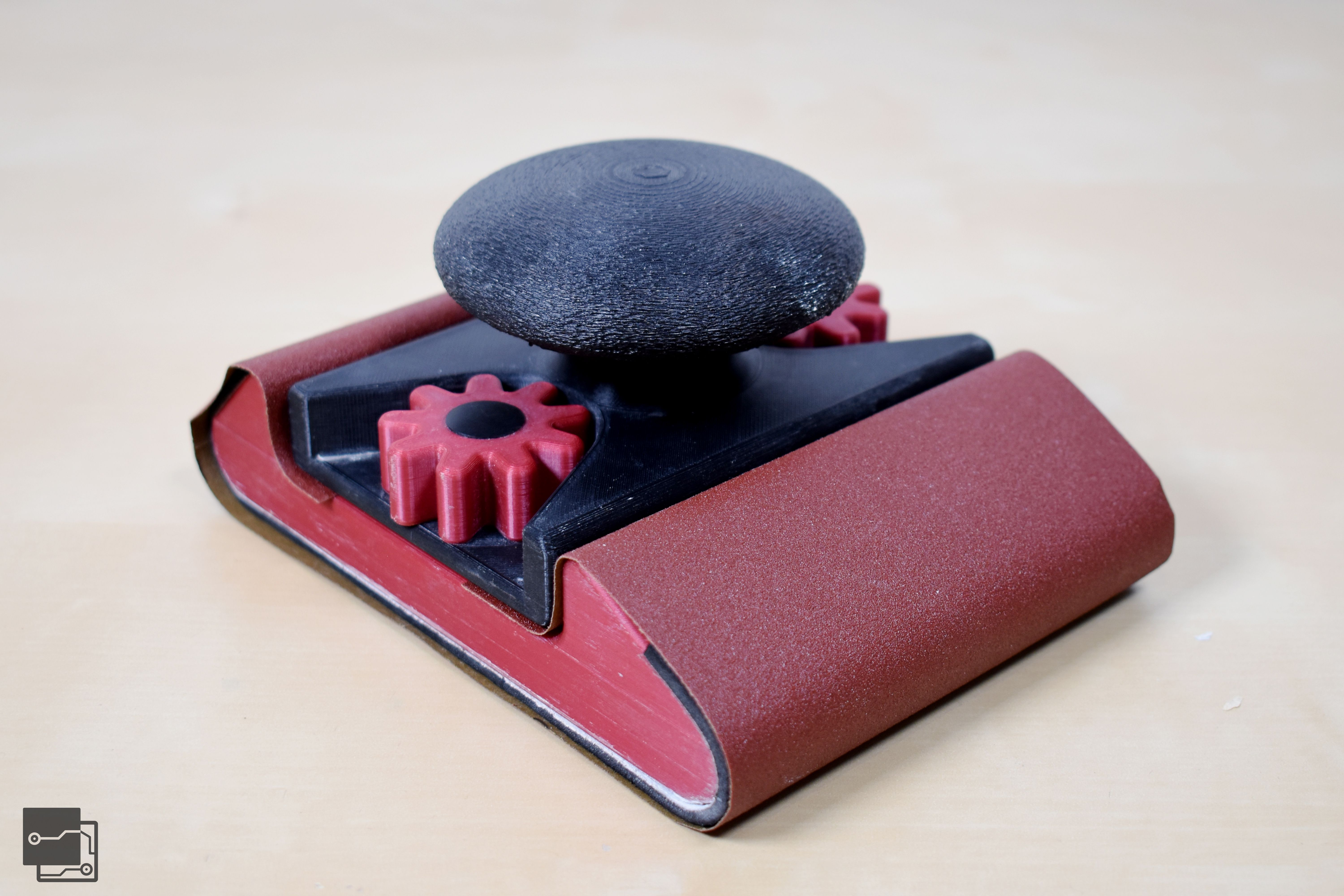 Sanding block Large 115mm / 4.5in width by Open Hardware Designs