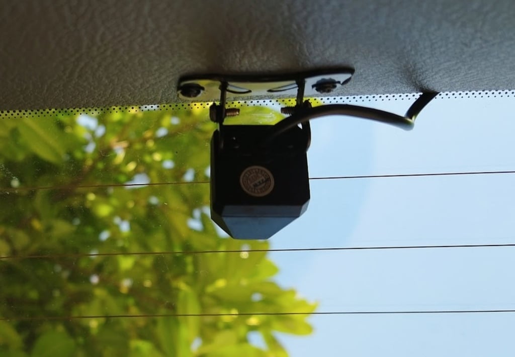Cover for a standard rear dashcam