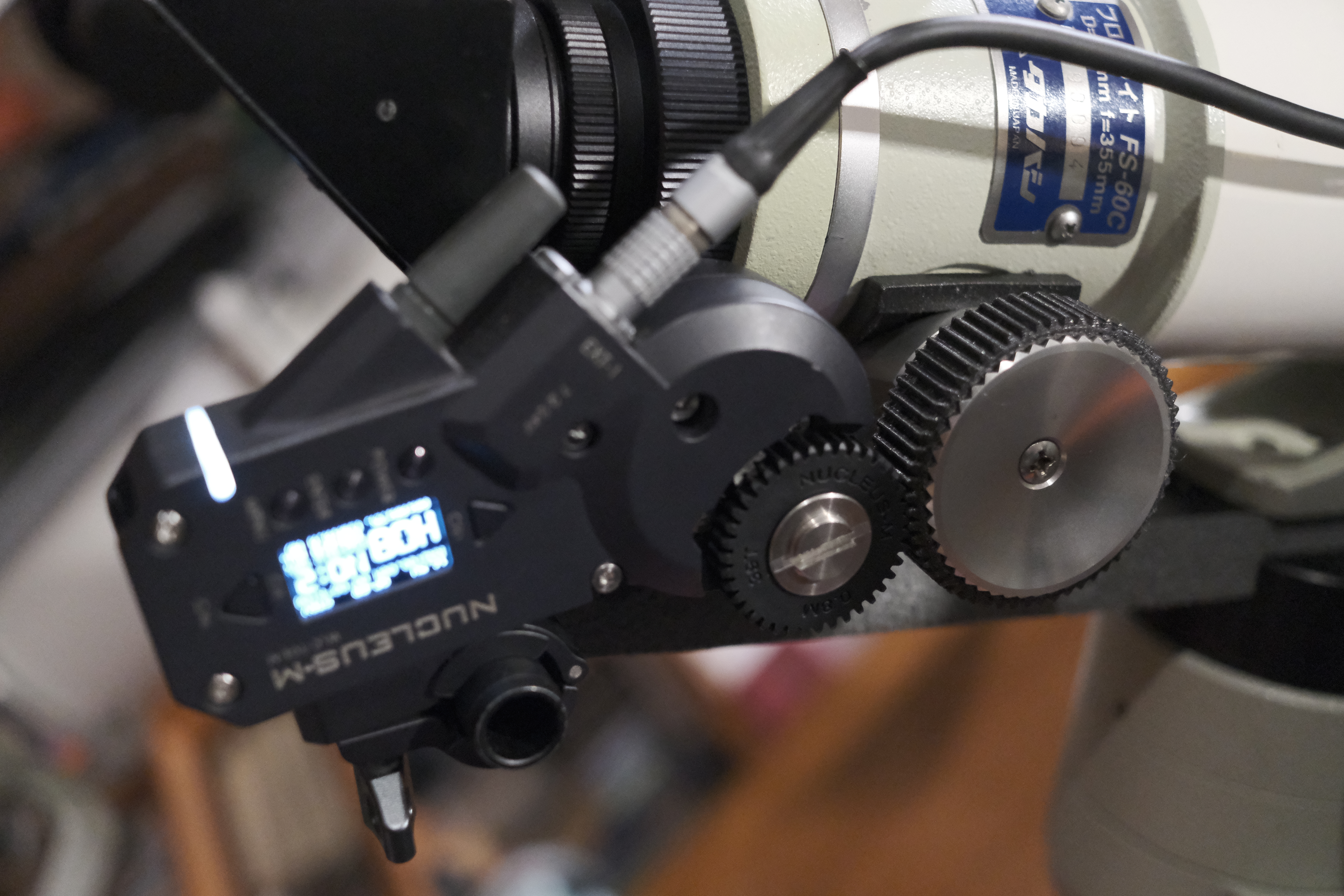 0.8 MOD gear 60T & 65T (for 2.5" & 3" Feather-Touch  focusers of Starlight Instrument)